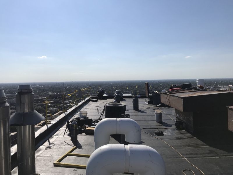 Flat Roof Vent Installation